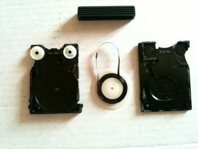 Microdrive catridge taken apart