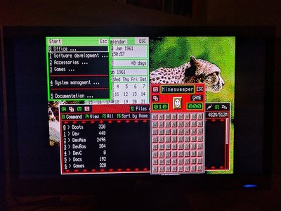 Standard QL MODE 4 512x256 pixel