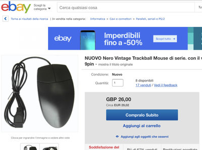 Serial mouse