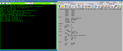 C68 QD-DEBUB aseembler file