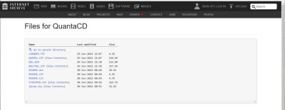 QuantaCD/ folder