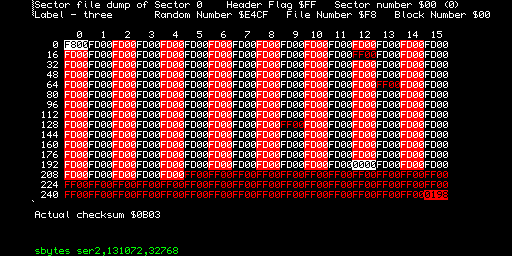 formated in drive 2